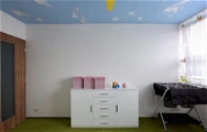 Pohádkový dětský pokoj v paneláku
