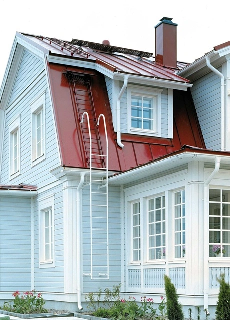 Skandinávský design vládne i střechám a fasádám