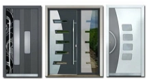 EXCLUSIV 92: špičkové hliníkové vchodové dveře v rovinném designu