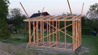 Stavba sauny svépomocí