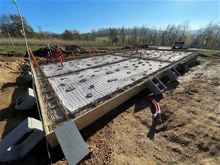Betonáž podkladního betonu
