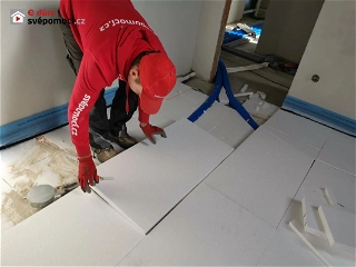 Izolace podlahy polystyrenem