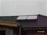 Plynová přípojka + montáž solárních panelů