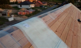 Střecha – izolace a laťování