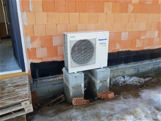 Instalace tepelného čerpadla
