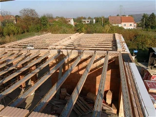 Příprava a betonování stropů