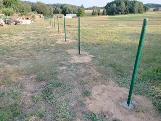 Oplocení pozemku - pletivový plot