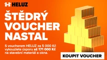 Štědrý voucher nastal: Vánoční akce HELUZ nabízí úsporu až 171 000 Kč