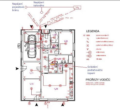 Stavba domu v pandemii - 8. elektrorozvody