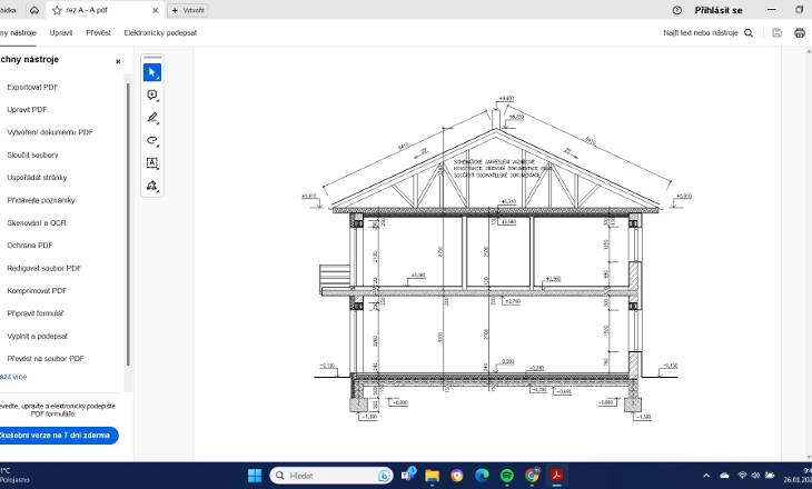 Představení projektu novostavby pěstitelské pálenice s dvěma byt. jednotkami.