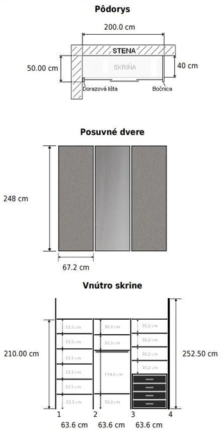 Stavba domu v pandemii - 22. vestavěné skříně na míru