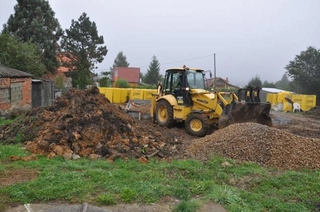 Příprava a betonování základové desky