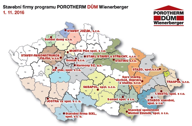 Když stavba domu, tak v programu POROTHERM DŮM Wienerberger