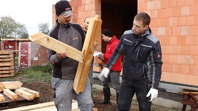 Workshop: Sestavení krovu připraveného na CNC stroji