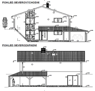 Projekt domu aneb asi budeme stavět Karlštejn