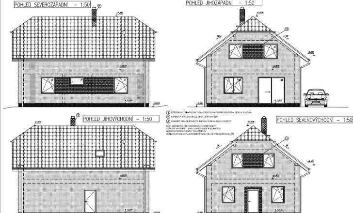 Studie domu - nejdůležitější je forma