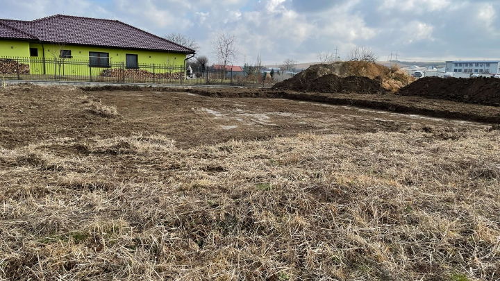 Vytyčení domu a zemní práce - den na který jsme se tak moc těšili